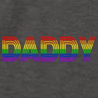 Gay Pride Proud Daddy LGBT Vector Backpack