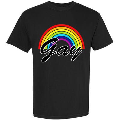 Gay Rainbow Garment-Dyed Heavyweight T-Shirt
