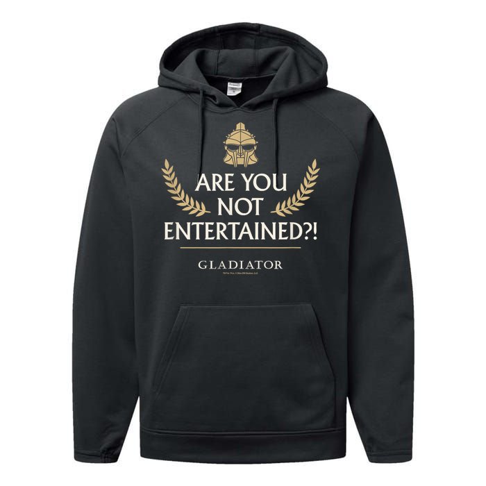 Gladiator Are You Not Entertained Performance Fleece Hoodie