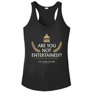 Gladiator Are You Not Entertained Ladies PosiCharge Competitor Racerback Tank