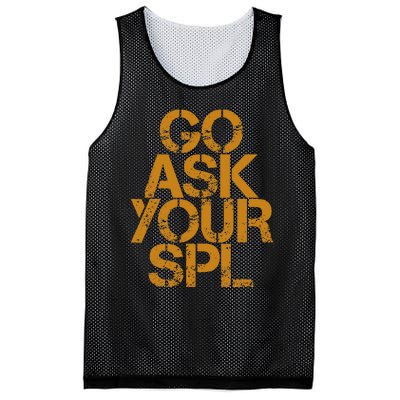 Go Ask Your Spl Mesh Reversible Basketball Jersey Tank