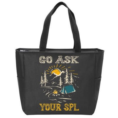 Go ask your SPL Zip Tote Bag