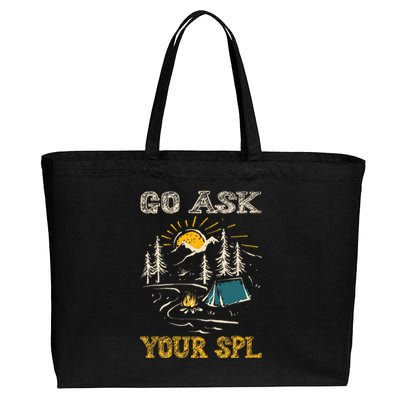 Go ask your SPL Cotton Canvas Jumbo Tote