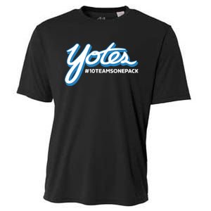 Gus Argenal Yotes #10Teamsonepack Cooling Performance Crew T-Shirt