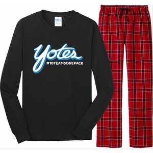 Gus Argenal Yotes #10Teamsonepack Long Sleeve Pajama Set