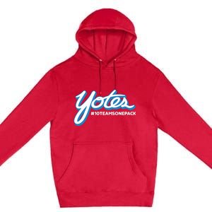 Gus Argenal Yotes #10Teamsonepack Premium Pullover Hoodie