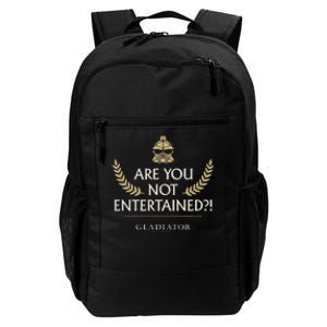 Gladiator Are You Not Entertained Daily Commute Backpack