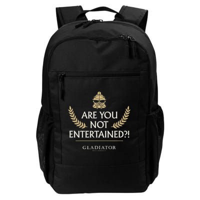 Gladiator Are You Not Entertained Daily Commute Backpack