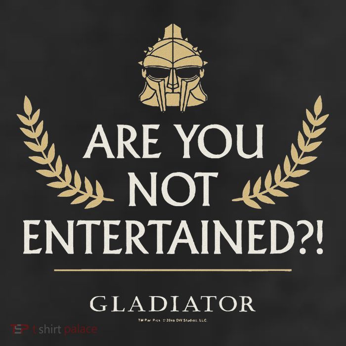 Gladiator Are You Not Entertained 11oz C Handle Ceramic Mug