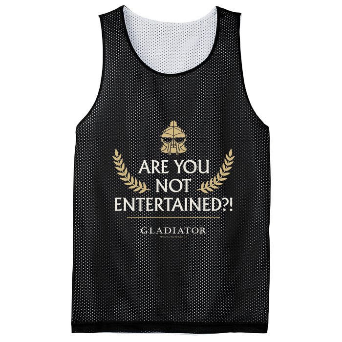 Gladiator Are You Not Entertained Mesh Reversible Basketball Jersey Tank