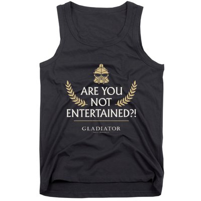 Gladiator Are You Not Entertained Tank Top
