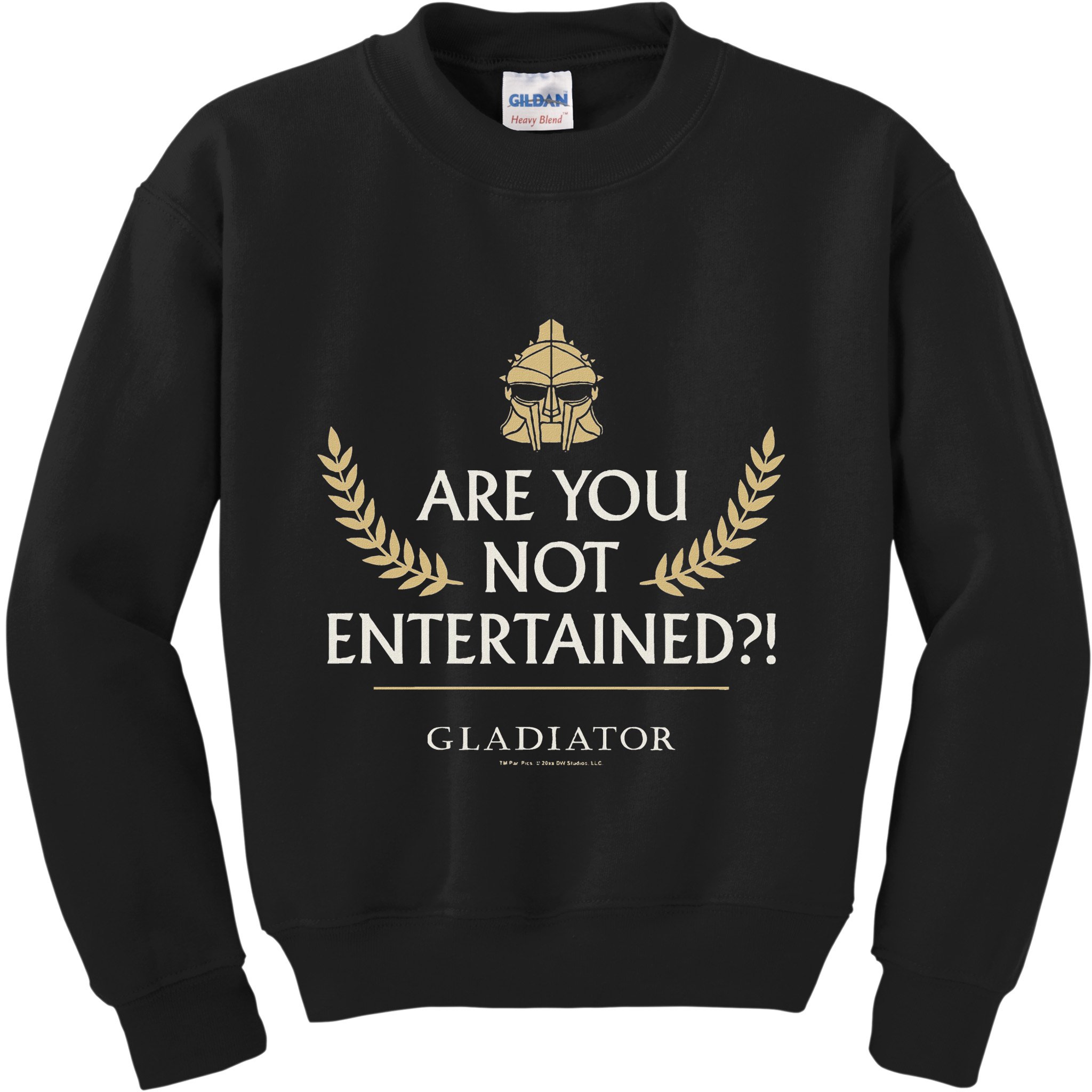 Gladiator Are You Not Entertained Kids Sweatshirt