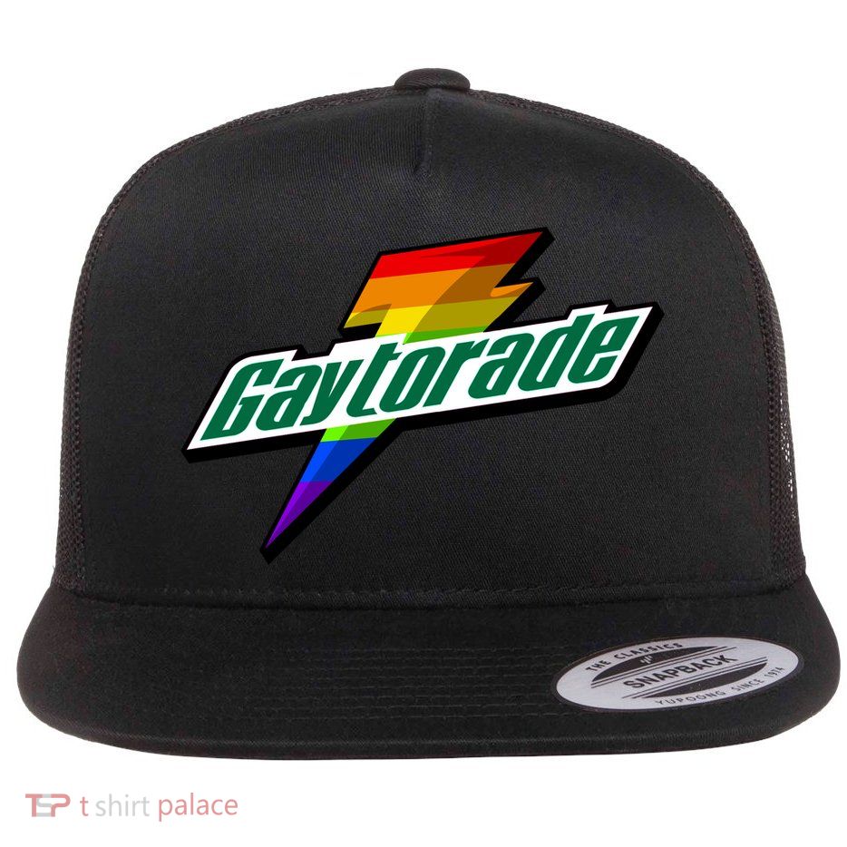 Gaytorade Flat Bill Trucker Hat