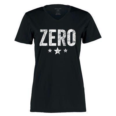 Grunge Alternative Zero Three Star 90s Rock Music Women's Momentum V-Neck T-Shirt