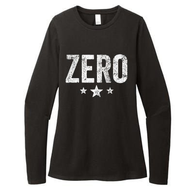 Grunge Alternative Zero Three Star 90s Rock Music Womens CVC Long Sleeve Shirt