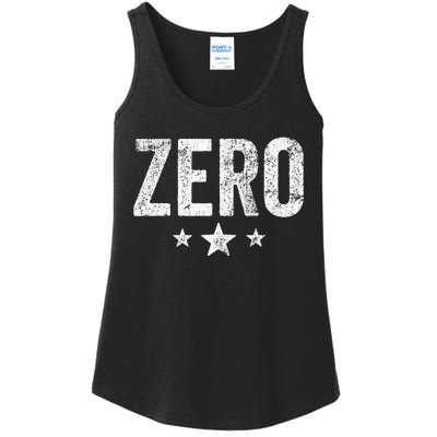 Grunge Alternative Zero Three Star 90s Rock Music Ladies Essential Tank