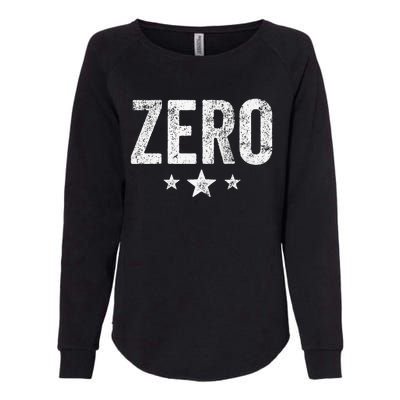 Grunge Alternative Zero Three Star 90s Rock Music Womens California Wash Sweatshirt