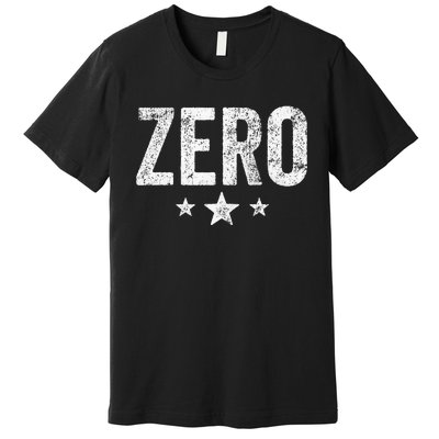 Grunge Alternative Zero Three Star 90s Rock Music Premium T-Shirt