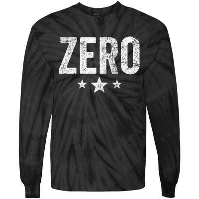 Grunge Alternative Zero Three Star 90s Rock Music Tie-Dye Long Sleeve Shirt