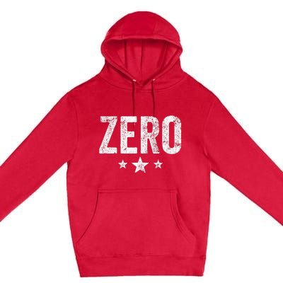 Grunge Alternative Zero Three Star 90s Rock Music Premium Pullover Hoodie