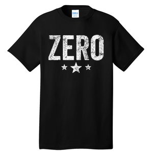 Grunge Alternative Zero Three Star 90s Rock Music Tall T-Shirt