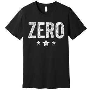 Grunge Alternative Zero Three Star 90s Rock Music Premium T-Shirt