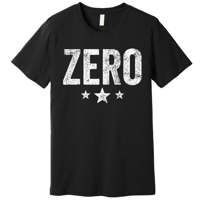 Grunge Alternative Zero Three Star 90s Rock Music Premium T-Shirt