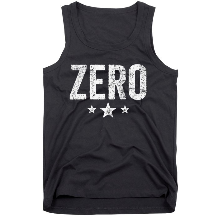 Grunge Alternative Zero Three Star 90s Rock Music Tank Top