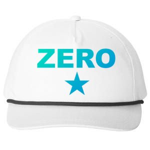 Grunge Alternative Zero Star 90s Rock Band Music Gift Snapback Five-Panel Rope Hat