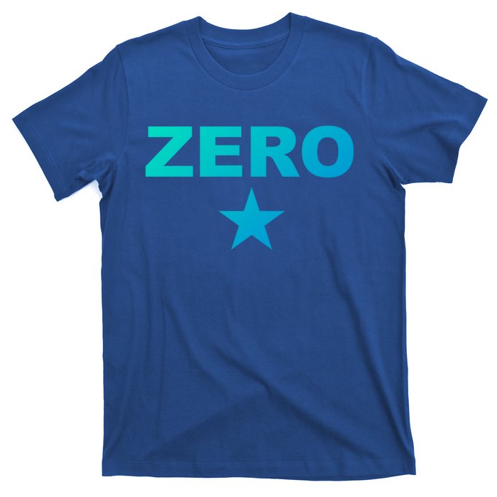 Grunge Alternative Zero Star 90s Rock Band Music Gift T-Shirt