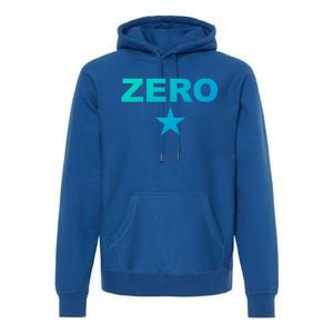 Grunge Alternative Zero Star 90s Rock Band Music Gift Premium Hoodie