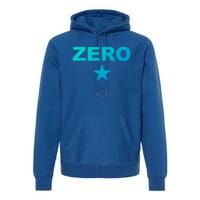 Grunge Alternative Zero Star 90s Rock Band Music Gift Premium Hoodie