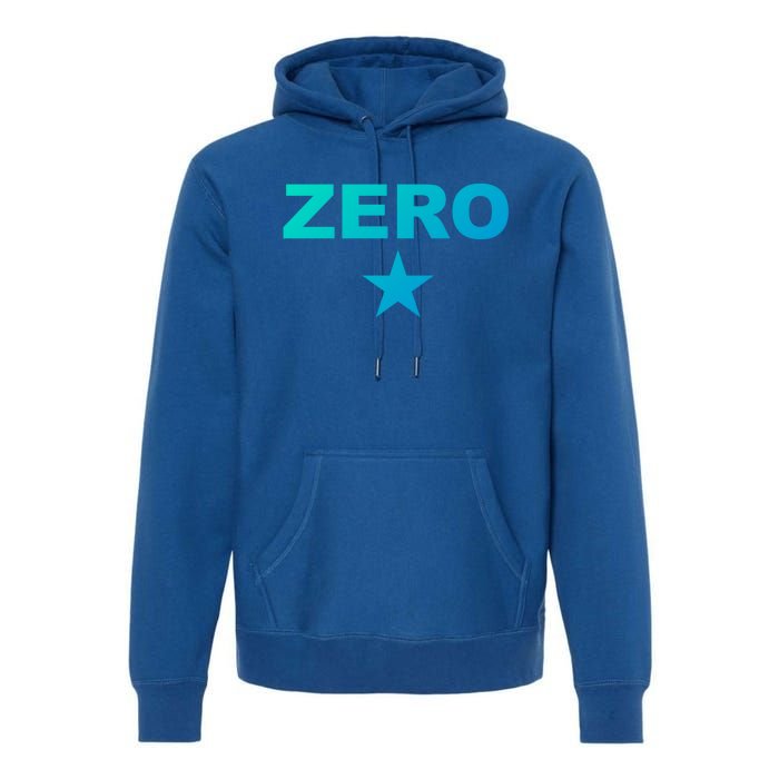 Grunge Alternative Zero Star 90s Rock Band Music Gift Premium Hoodie