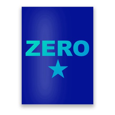 Grunge Alternative Zero Star 90s Rock Band Music Gift Poster
