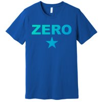 Grunge Alternative Zero Star 90s Rock Band Music Gift Premium T-Shirt