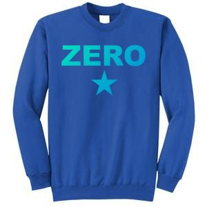 Grunge Alternative Zero Star 90s Rock Band Music Gift Tall Sweatshirt