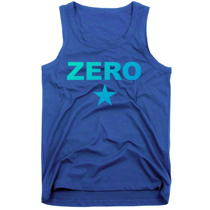 Grunge Alternative Zero Star 90s Rock Band Music Gift Tank Top