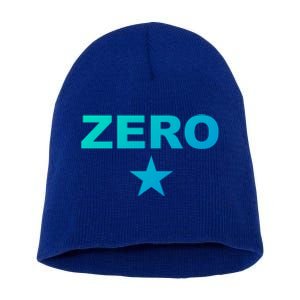 Grunge Alternative Zero Star 90s Rock Band Music Gift Short Acrylic Beanie