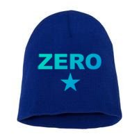 Grunge Alternative Zero Star 90s Rock Band Music Gift Short Acrylic Beanie