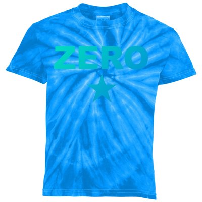 Grunge Alternative Zero Star 90s Rock Band Music Gift Kids Tie-Dye T-Shirt