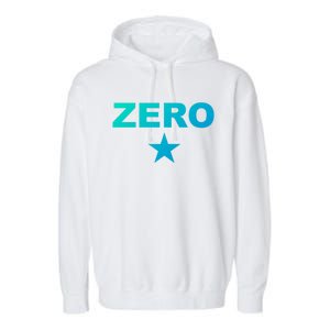 Grunge Alternative Zero Star 90s Rock Band Music Gift Garment-Dyed Fleece Hoodie