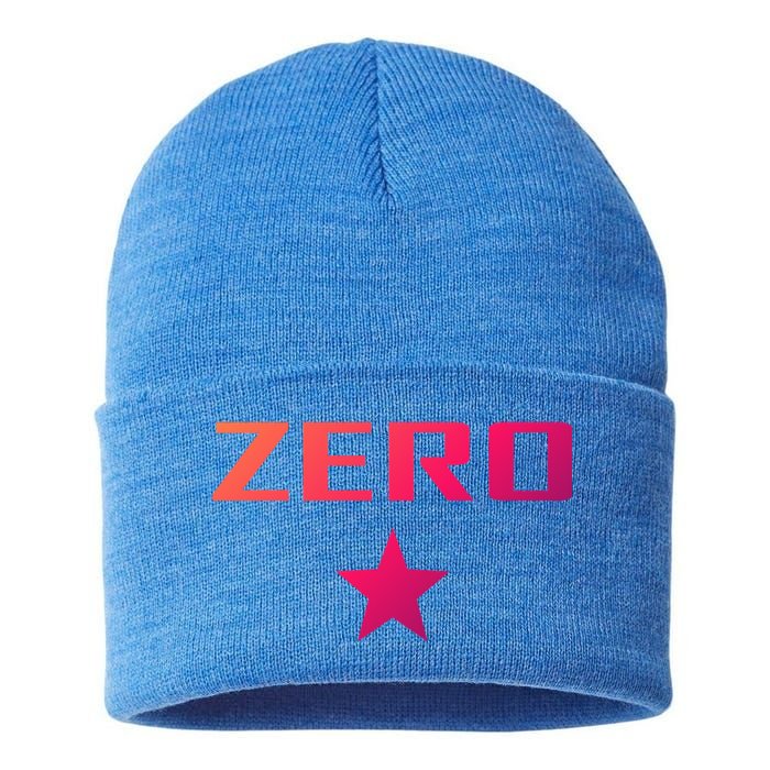 Grunge Alternative Zero Star Pumpkins 90s Rock Band Music Gift Sustainable Knit Beanie