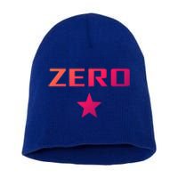 Grunge Alternative Zero Star Pumpkins 90s Rock Band Music Gift Short Acrylic Beanie