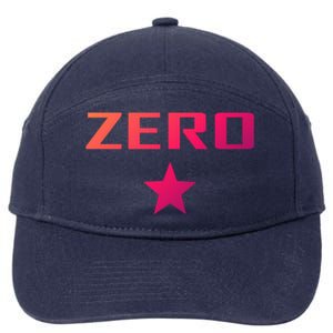 Grunge Alternative Zero Star Pumpkins 90s Rock Band Music Gift 7-Panel Snapback Hat