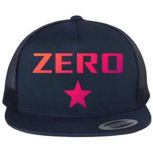 Grunge Alternative Zero Star Pumpkins 90s Rock Band Music Gift Flat Bill Trucker Hat