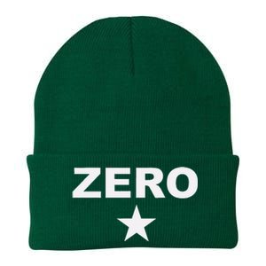 Grunge Alternative Zero Star 90s Rock Band Music Knit Cap Winter Beanie