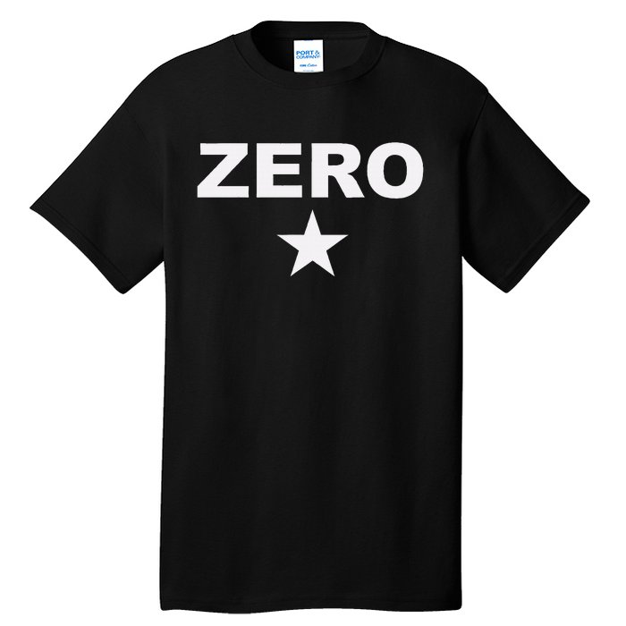 Grunge Alternative Zero Star 90s Rock Band Music Tall T-Shirt