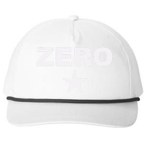 Grunge Alternative Zero Star 90s Rock Band Music Snapback Five-Panel Rope Hat