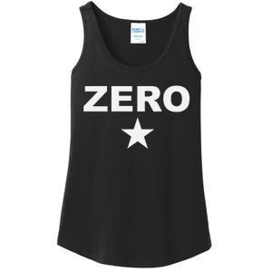 Grunge Alternative Zero Star 90s Rock Band Music Ladies Essential Tank