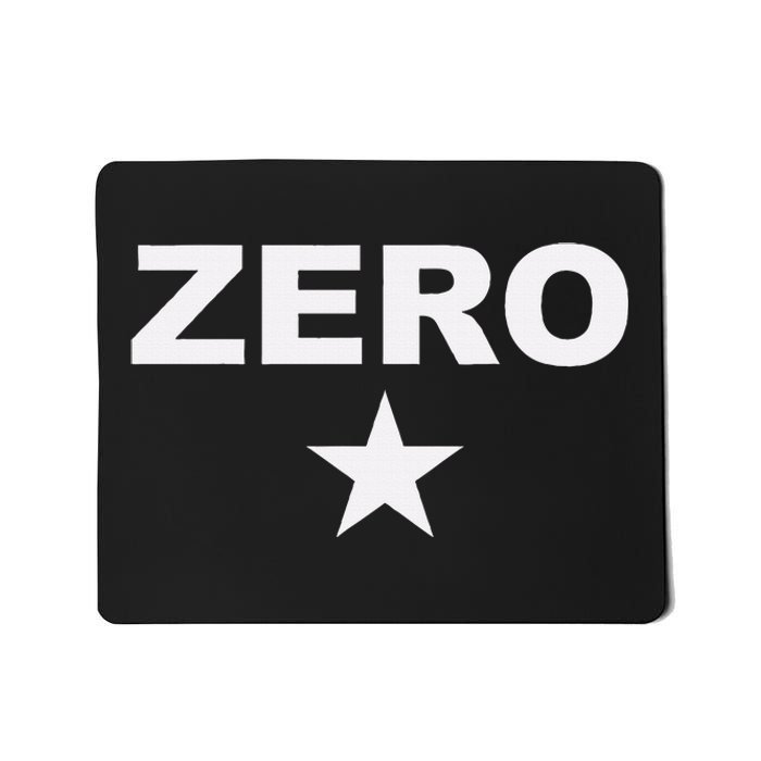 Grunge Alternative Zero Star 90s Rock Band Music Mousepad